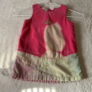 A used dress for 3 years old girls.